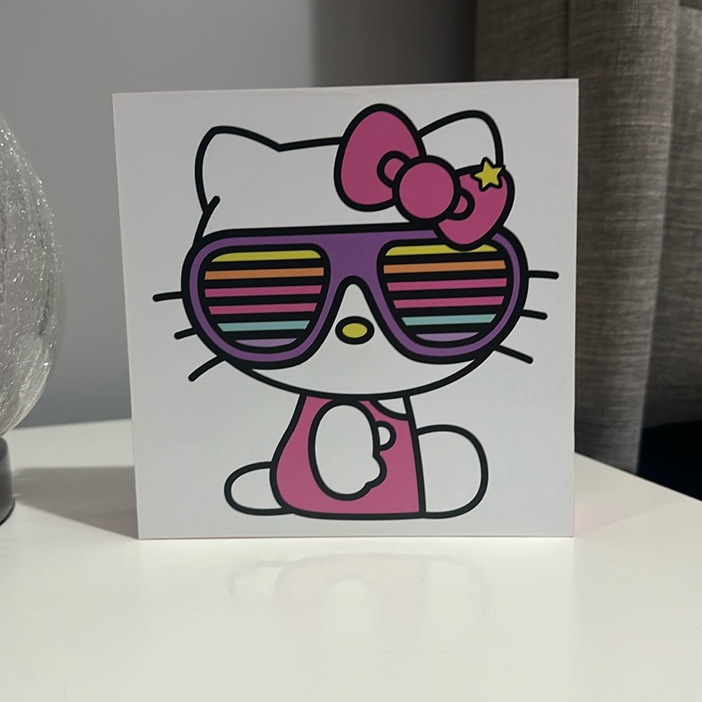 Hello kitty plaque